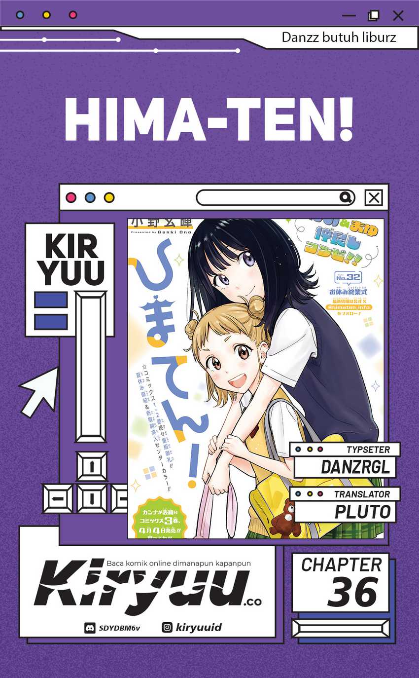 Hima-Ten Chapter 36 Bahasa Indonesia