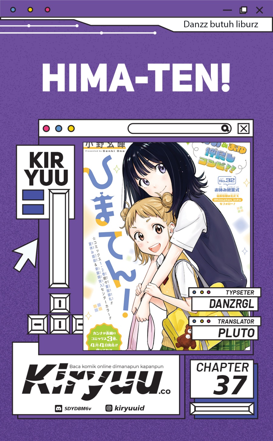 Hima-Ten Chapter 37 Bahasa Indonesia