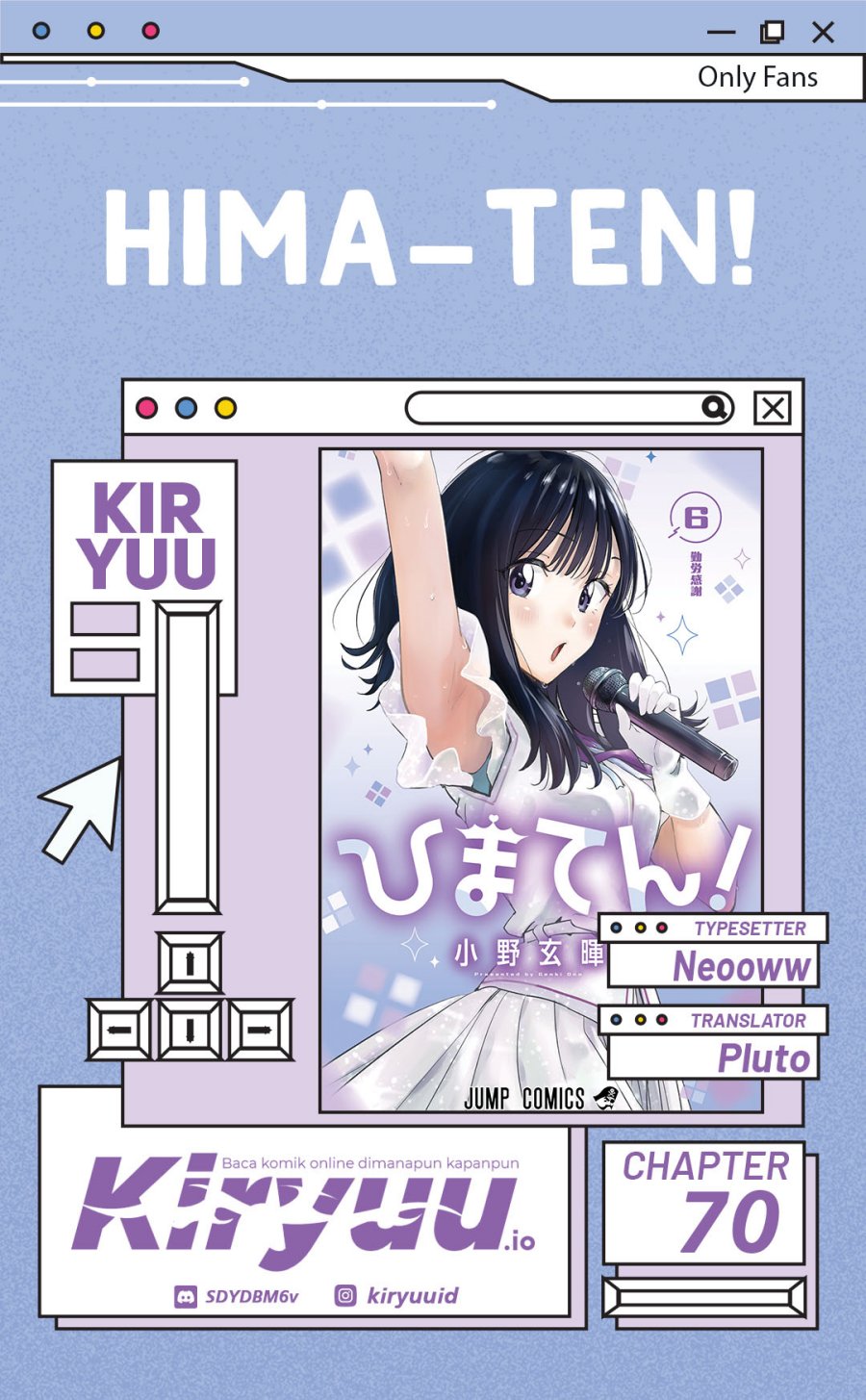 Hima-Ten Chapter 70 Bahasa Indonesia
