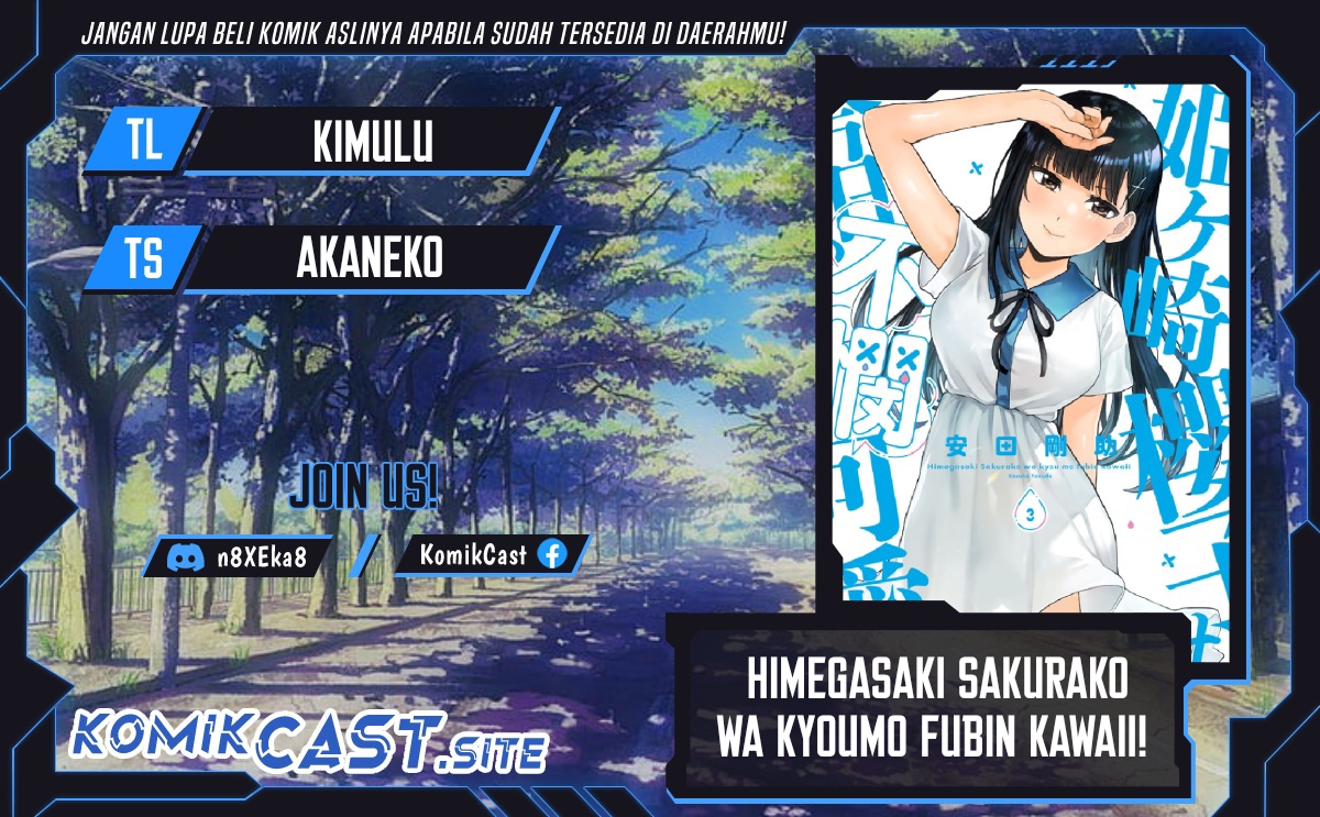 Himegasaki Sakurako wa Kyoumo Fubin Kawaii! Chapter 20 Bahasa Indonesia