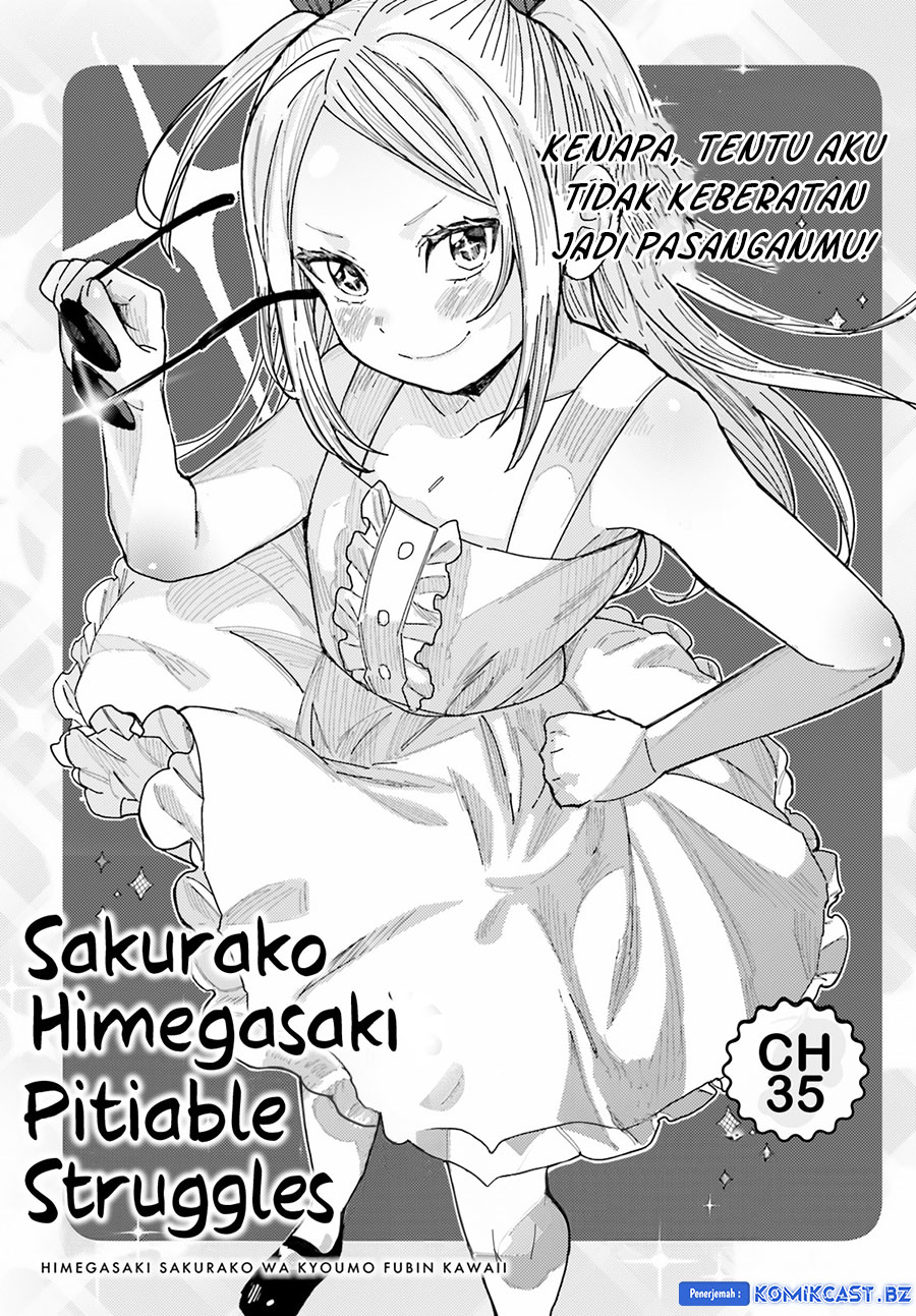 Himegasaki Sakurako wa Kyoumo Fubin Kawaii! chapter 35