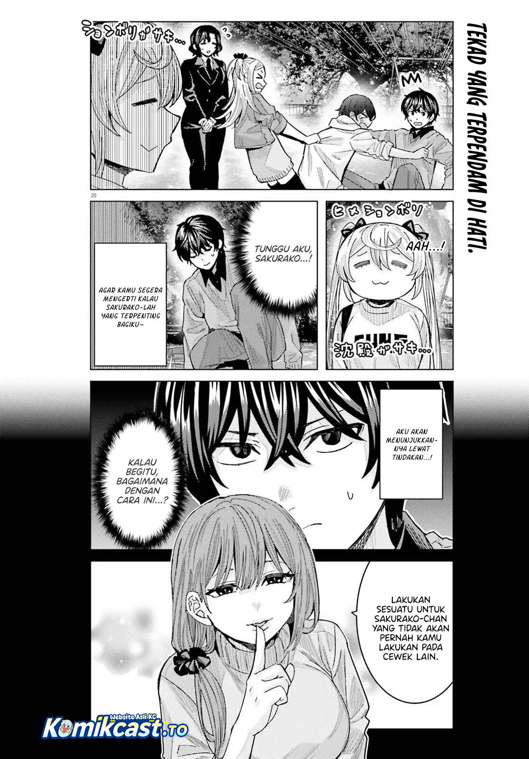 Himegasaki Sakurako wa Kyoumo Fubin Kawaii! Chapter 47 Bahasa Indonesia