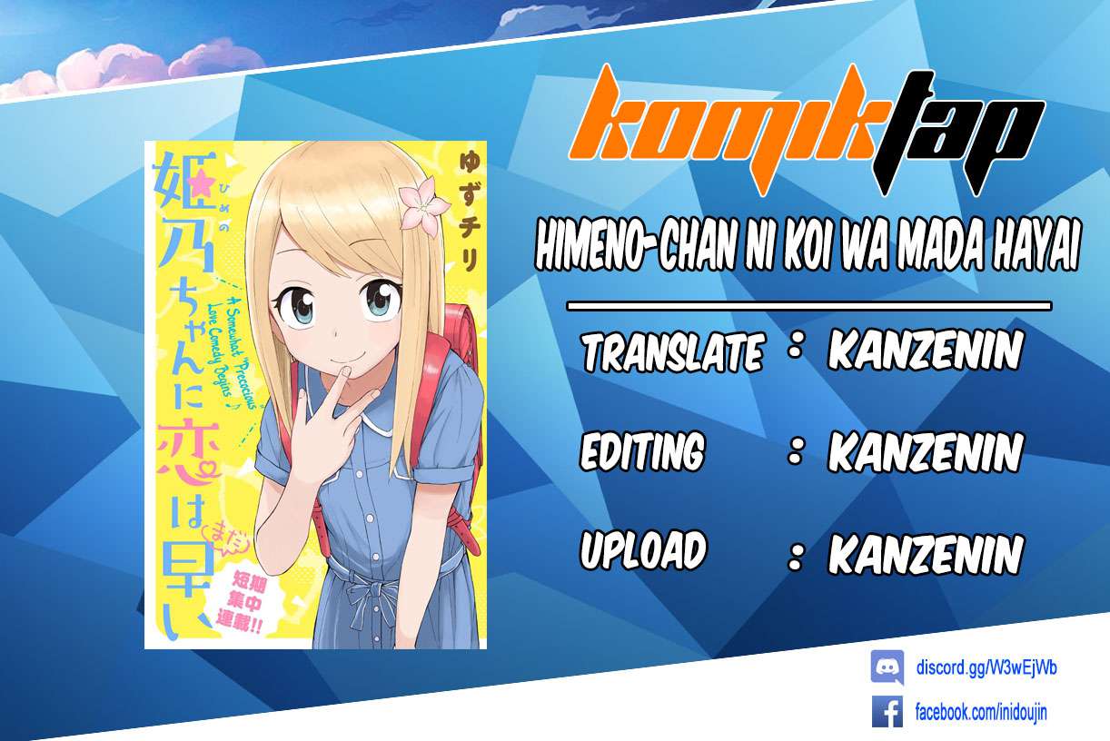 Himeno-chan ni Koi wa Mada Hayai Chapter 08 Bahasa Indonesia