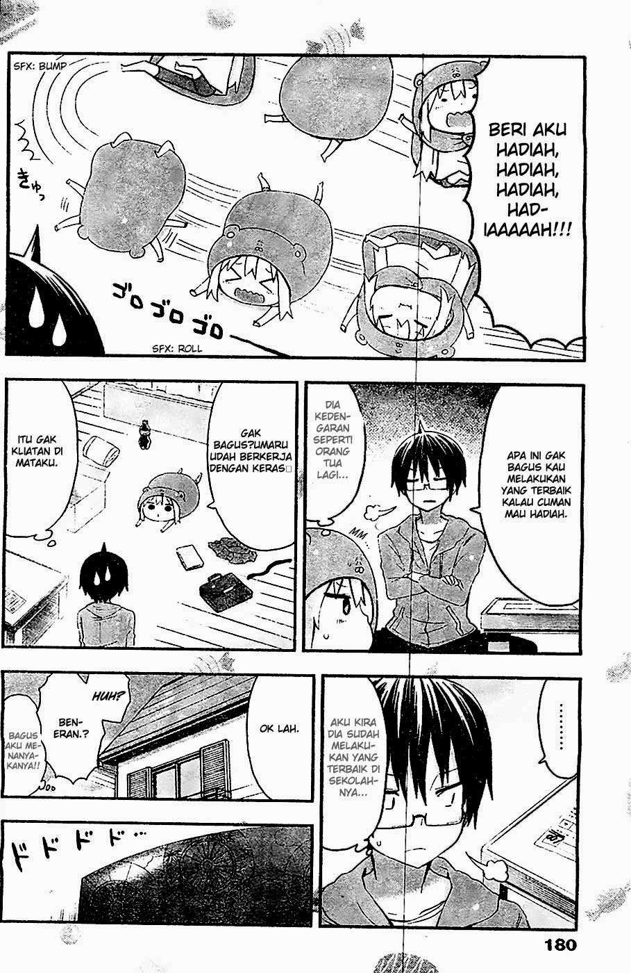 Himouto! Umaru-chan Chapter 49 Bahasa Indonesia