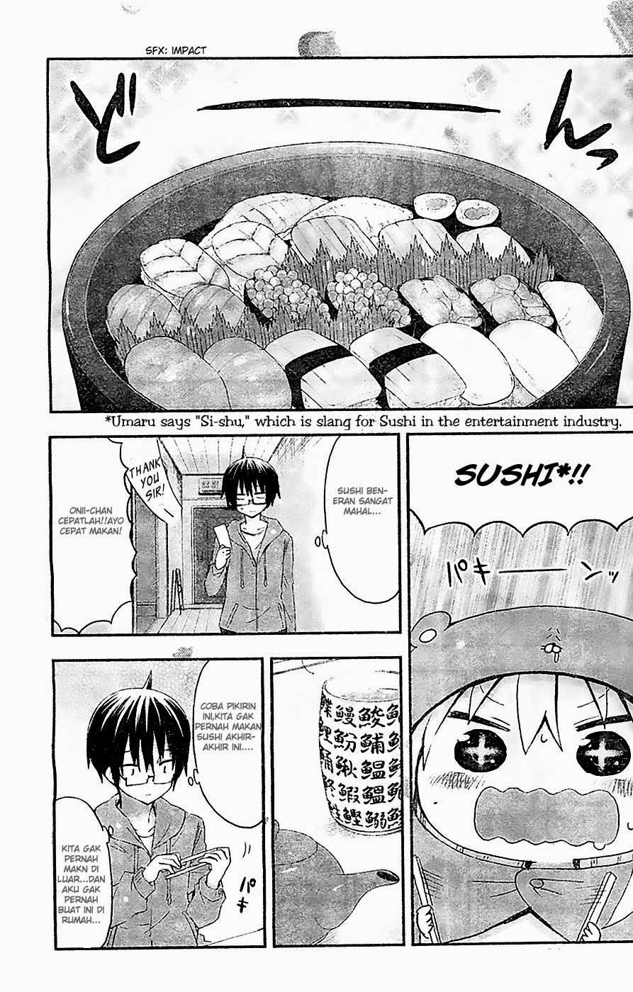 Himouto! Umaru-chan Chapter 49 Bahasa Indonesia