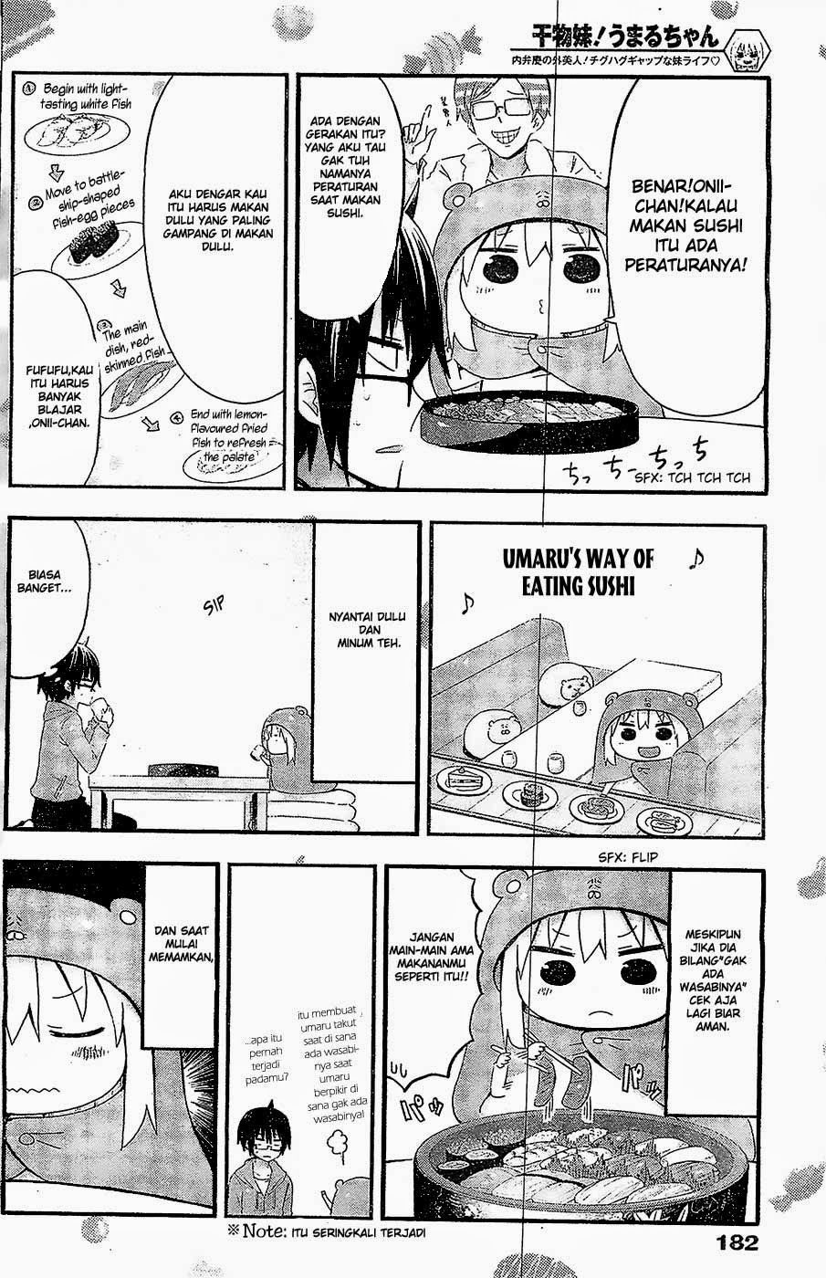 Himouto! Umaru-chan Chapter 49 Bahasa Indonesia