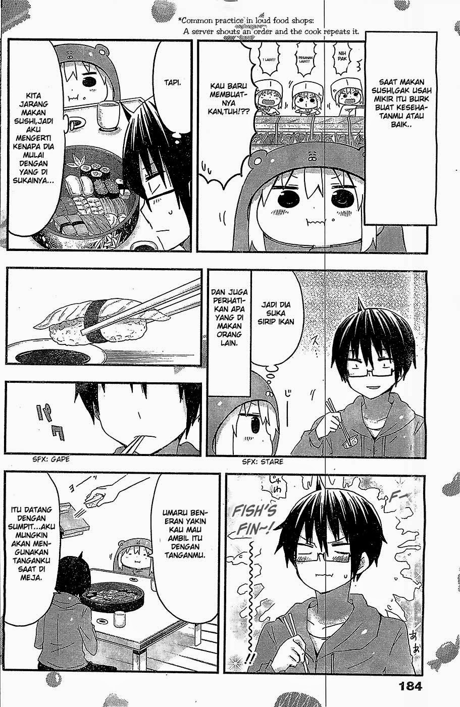 Himouto! Umaru-chan Chapter 49 Bahasa Indonesia