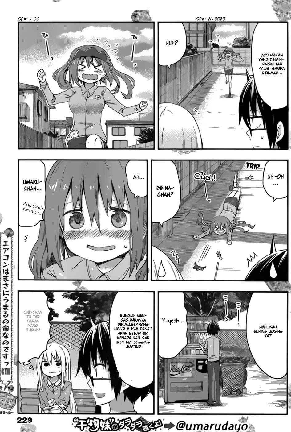 Himouto! Umaru-chan Chapter 73 Bahasa Indonesia