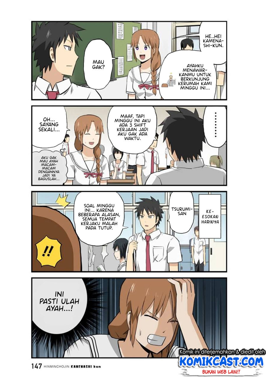 Hinmin Choujin Kanenashi-kun Chapter 12 Bahasa Indonesia