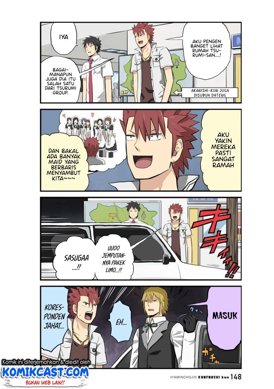 Hinmin Choujin Kanenashi-kun Chapter 12 Bahasa Indonesia