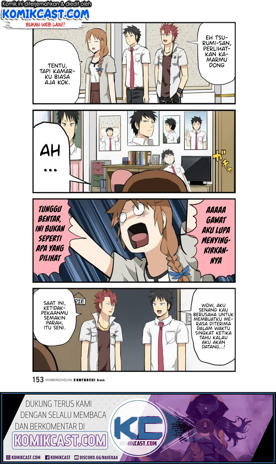 Hinmin Choujin Kanenashi-kun Chapter 12 Bahasa Indonesia