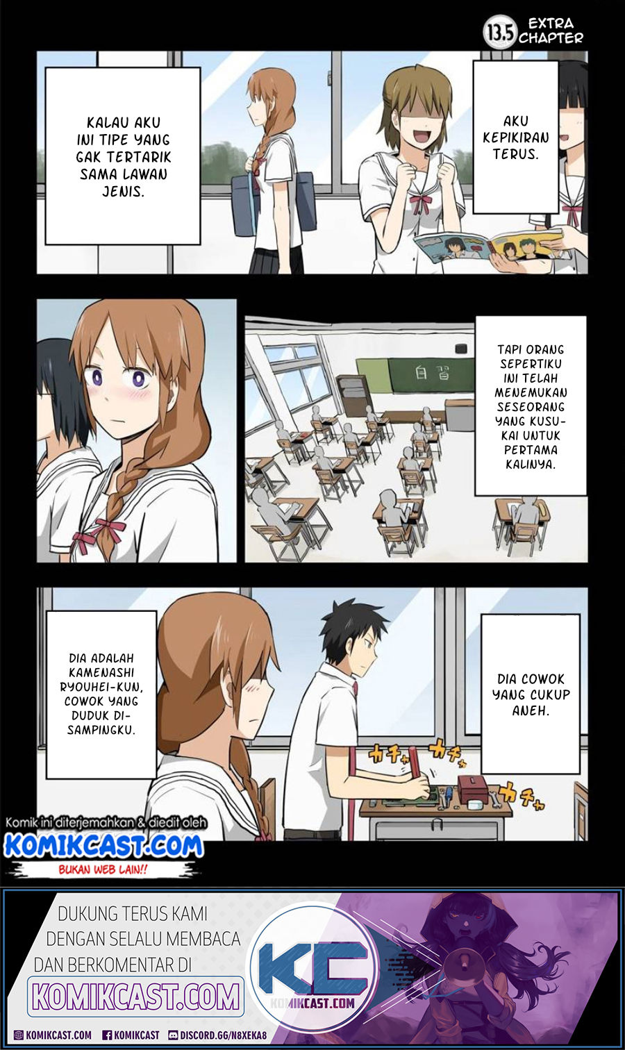 Hinmin Choujin Kanenashi-kun Chapter 13.5 Bahasa Indonesia