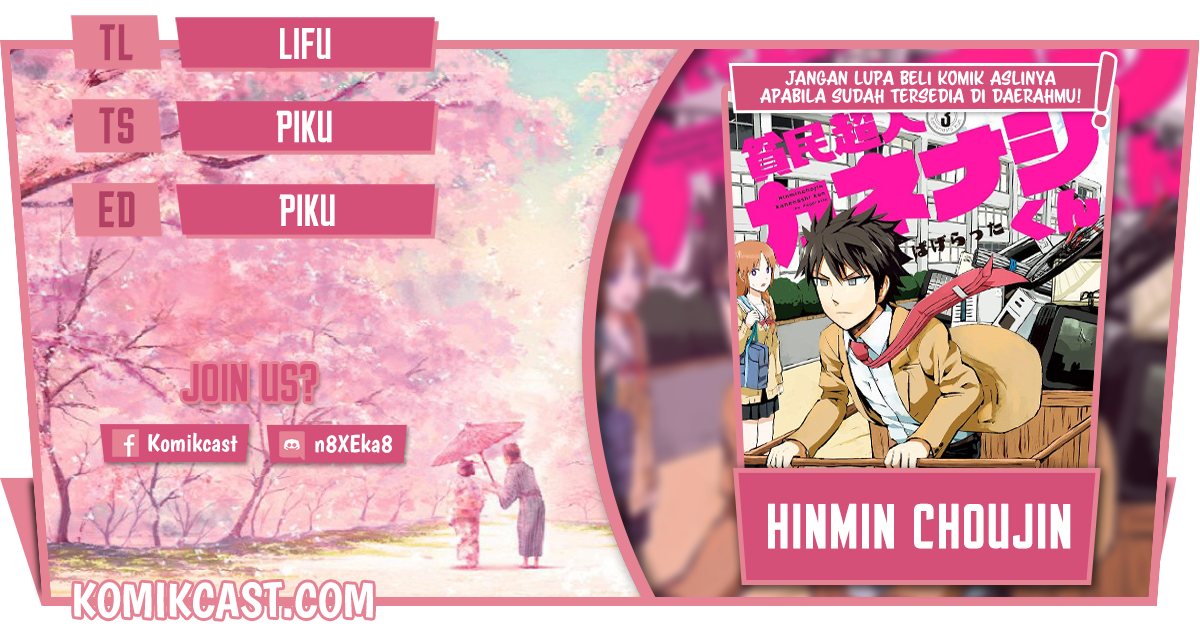 Hinmin Choujin Kanenashi-kun Chapter 35 Bahasa Indonesia