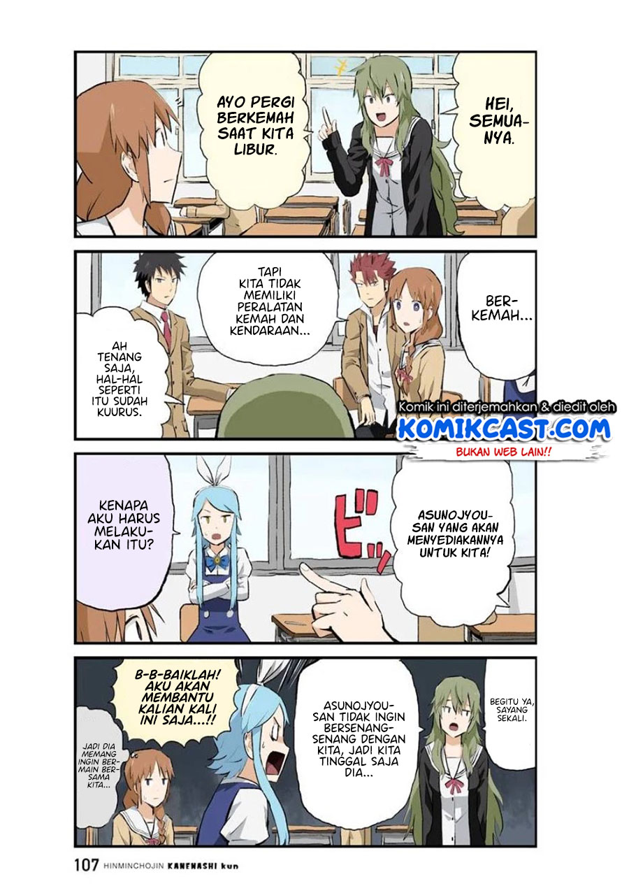 Hinmin Choujin Kanenashi-kun Chapter 35 Bahasa Indonesia