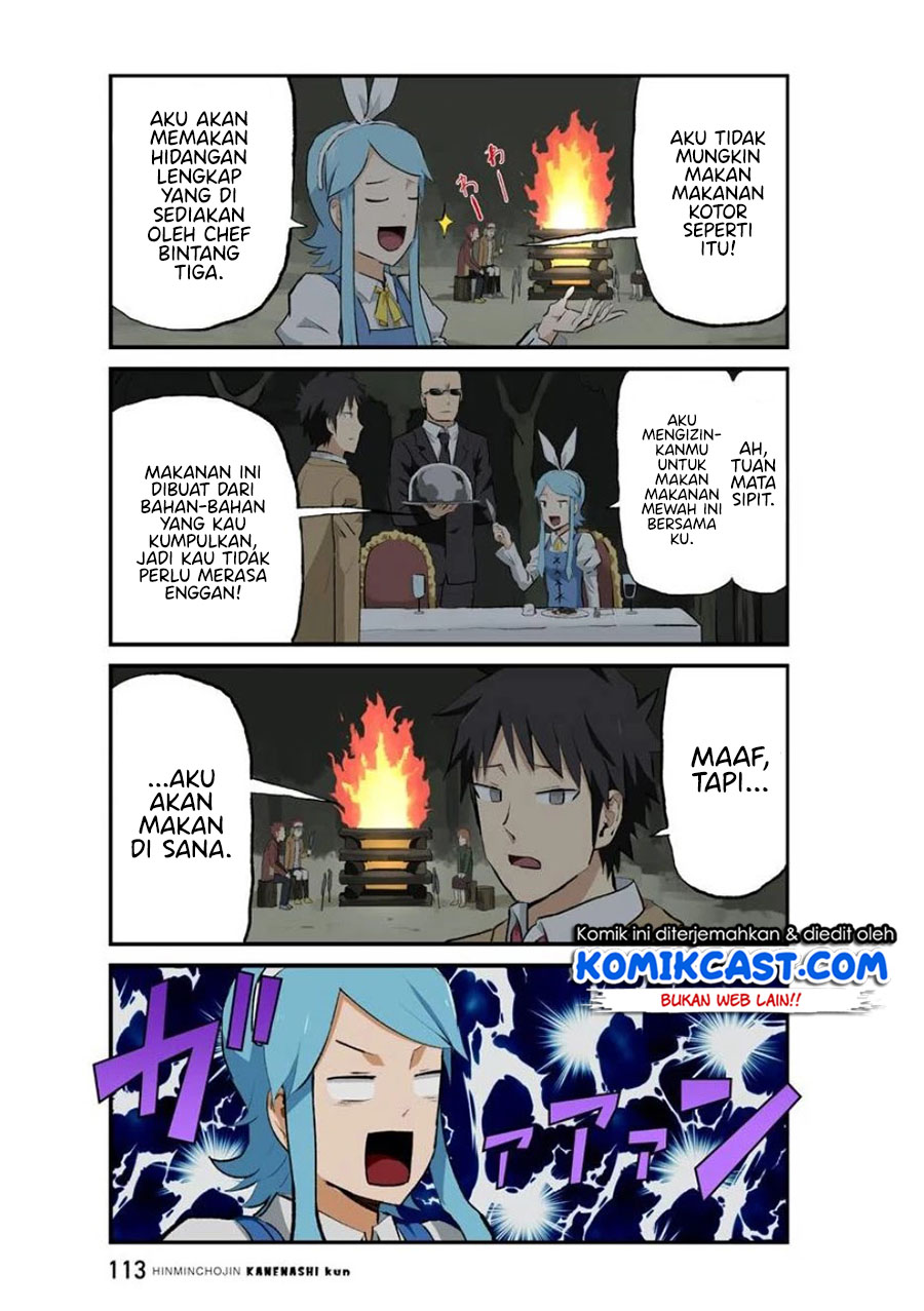 Hinmin Choujin Kanenashi-kun Chapter 35 Bahasa Indonesia