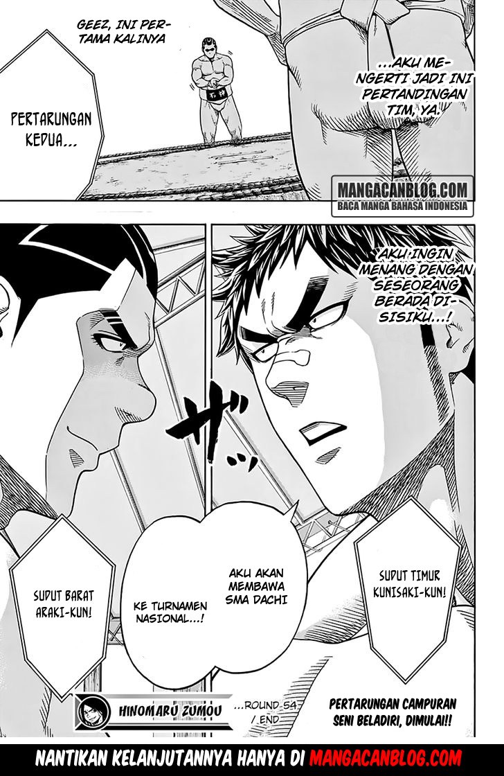 Hinomaru Zumou Chapter 54