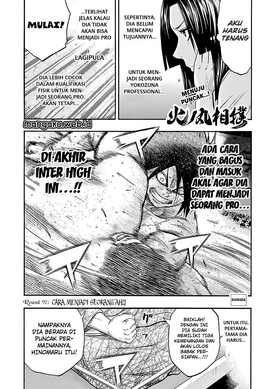 Hinomaru Zumou Chapter 92