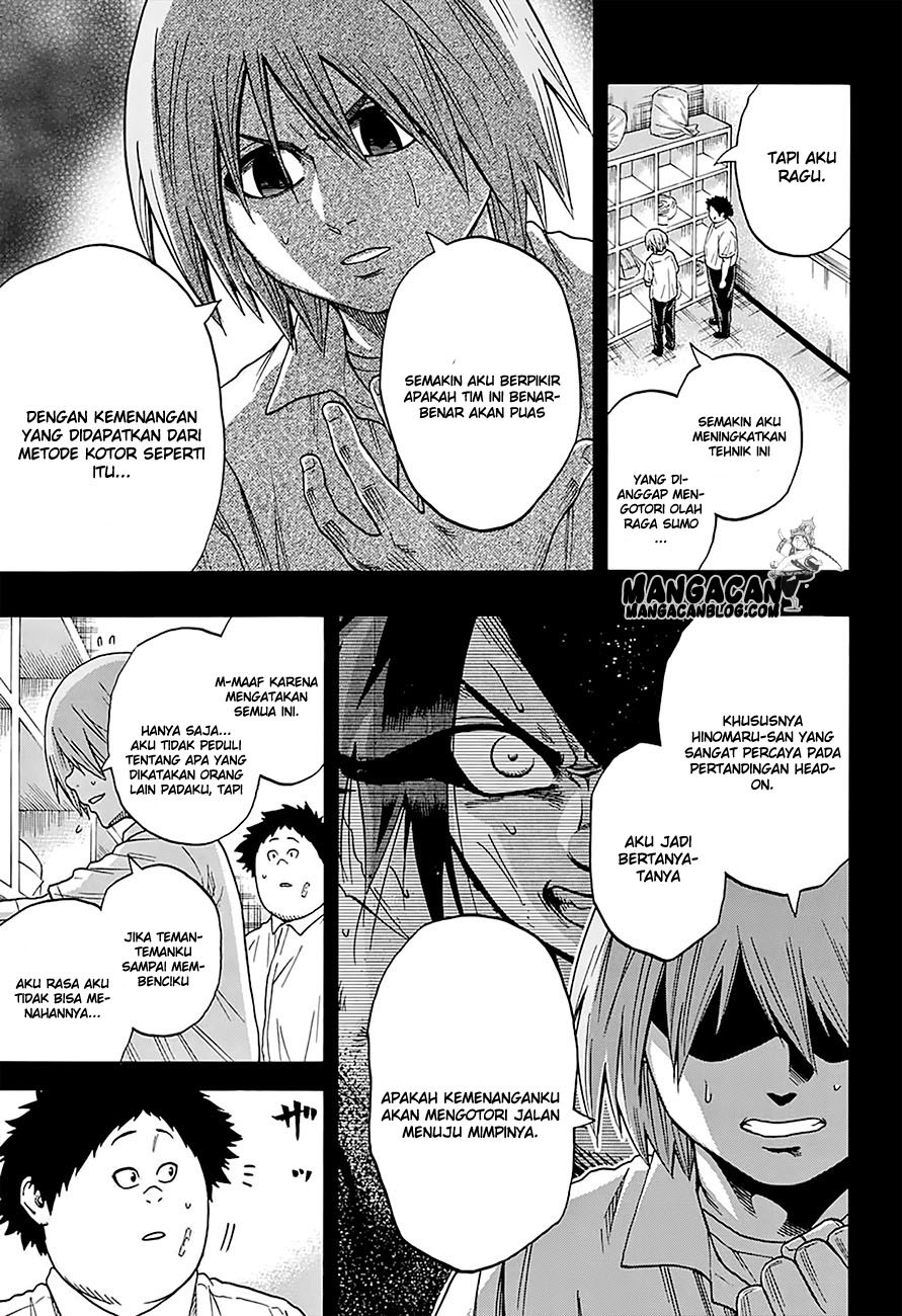 Hinomaru Zumou chapter 107