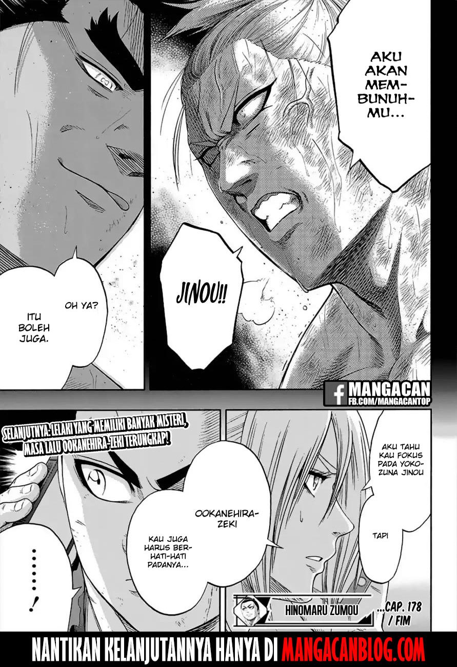 Hinomaru Zumou Chapter 178 Bahasa Indonesia