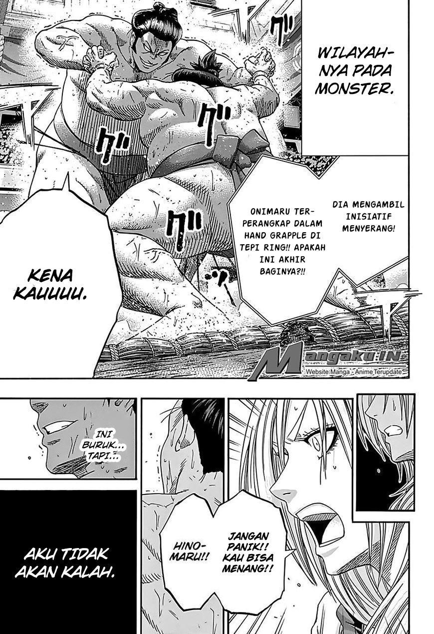 Hinomaru Zumou Chapter 207 Bahasa Indonesia