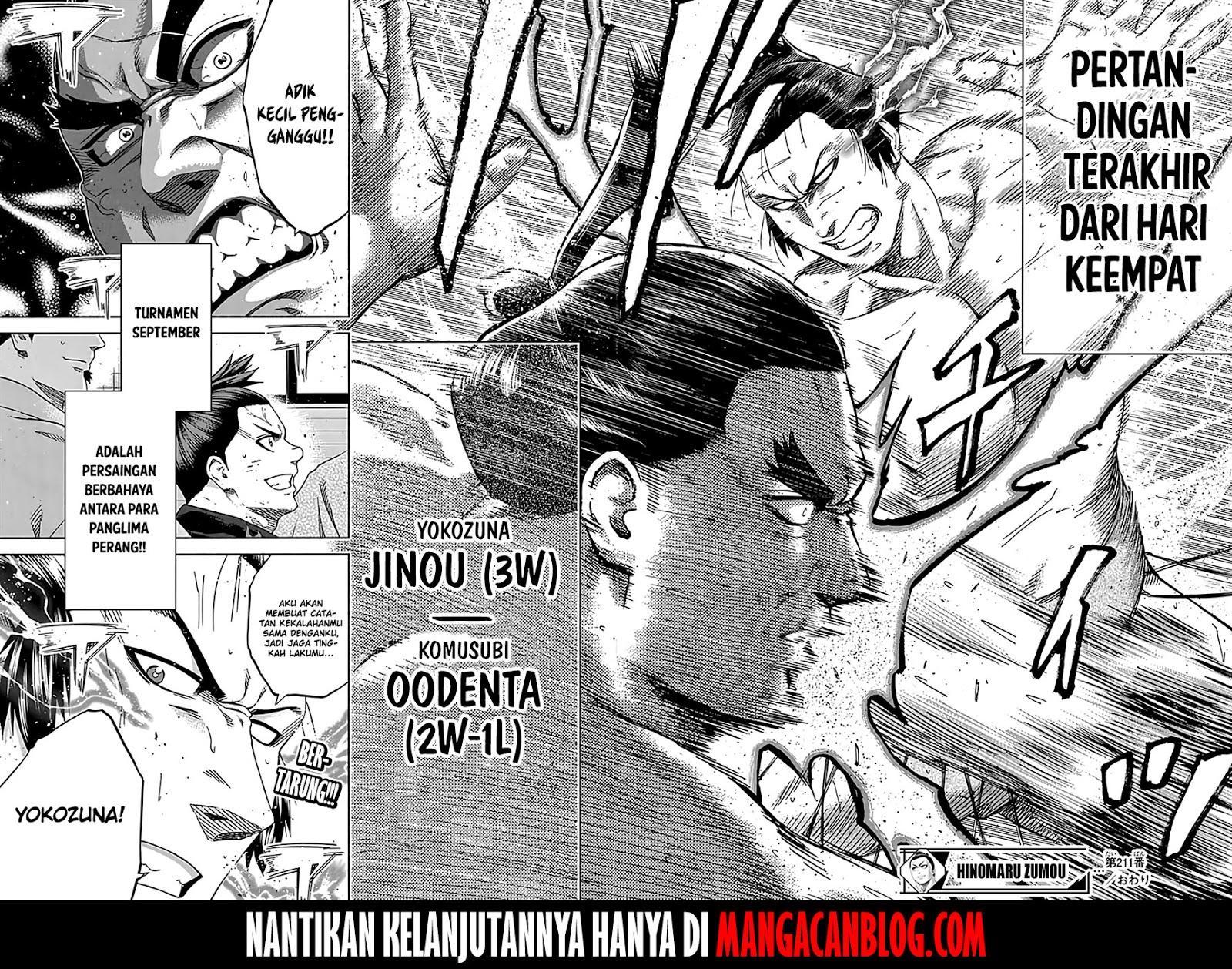 Hinomaru Zumou chapter 211