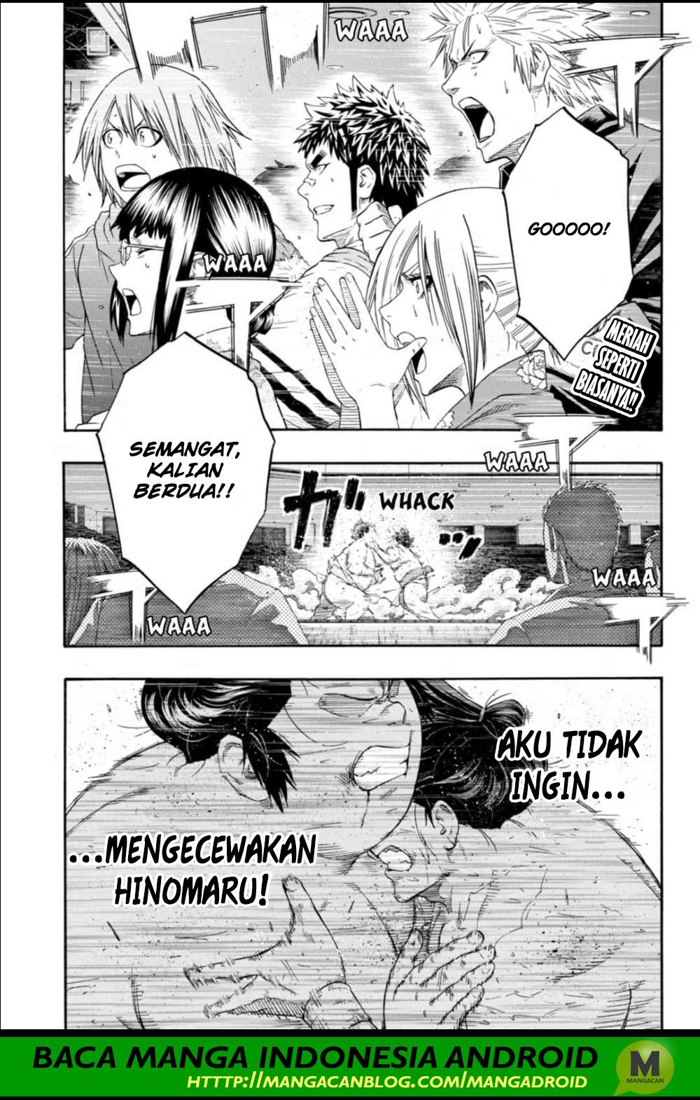 Hinomaru Zumou Chapter 242 Bahasa Indonesia
