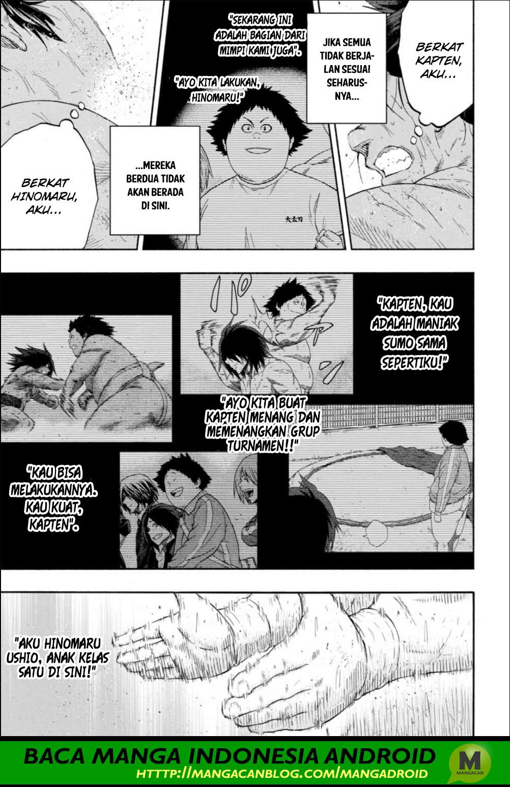 Hinomaru Zumou Chapter 242 Bahasa Indonesia