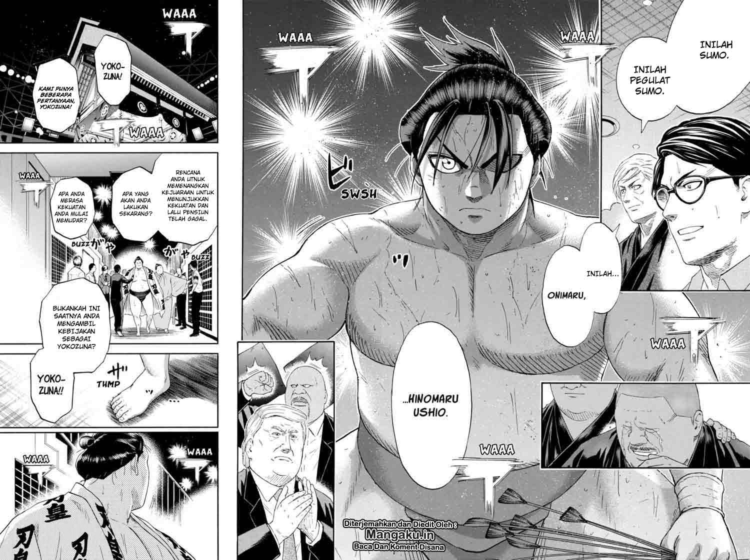 Hinomaru Zumou Chapter 250 Bahasa Indonesia
