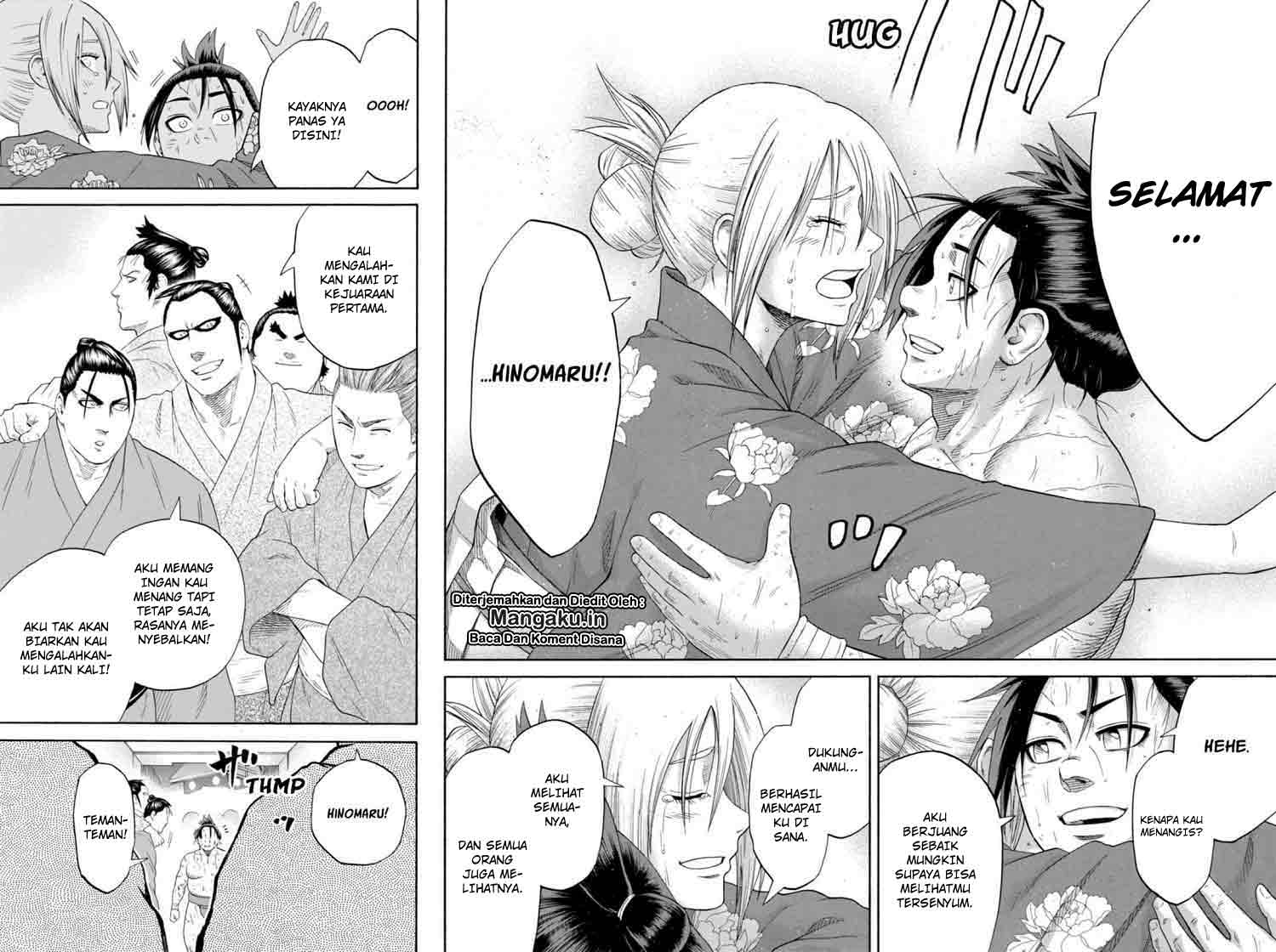 Hinomaru Zumou Chapter 250 Bahasa Indonesia