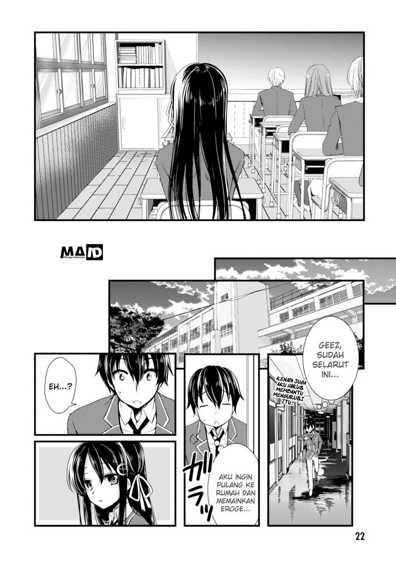 Hiota no Kanojo ga Ore no Motteru Eroge ni Kyoumi Shinshin Nanda ga…… chapter 1