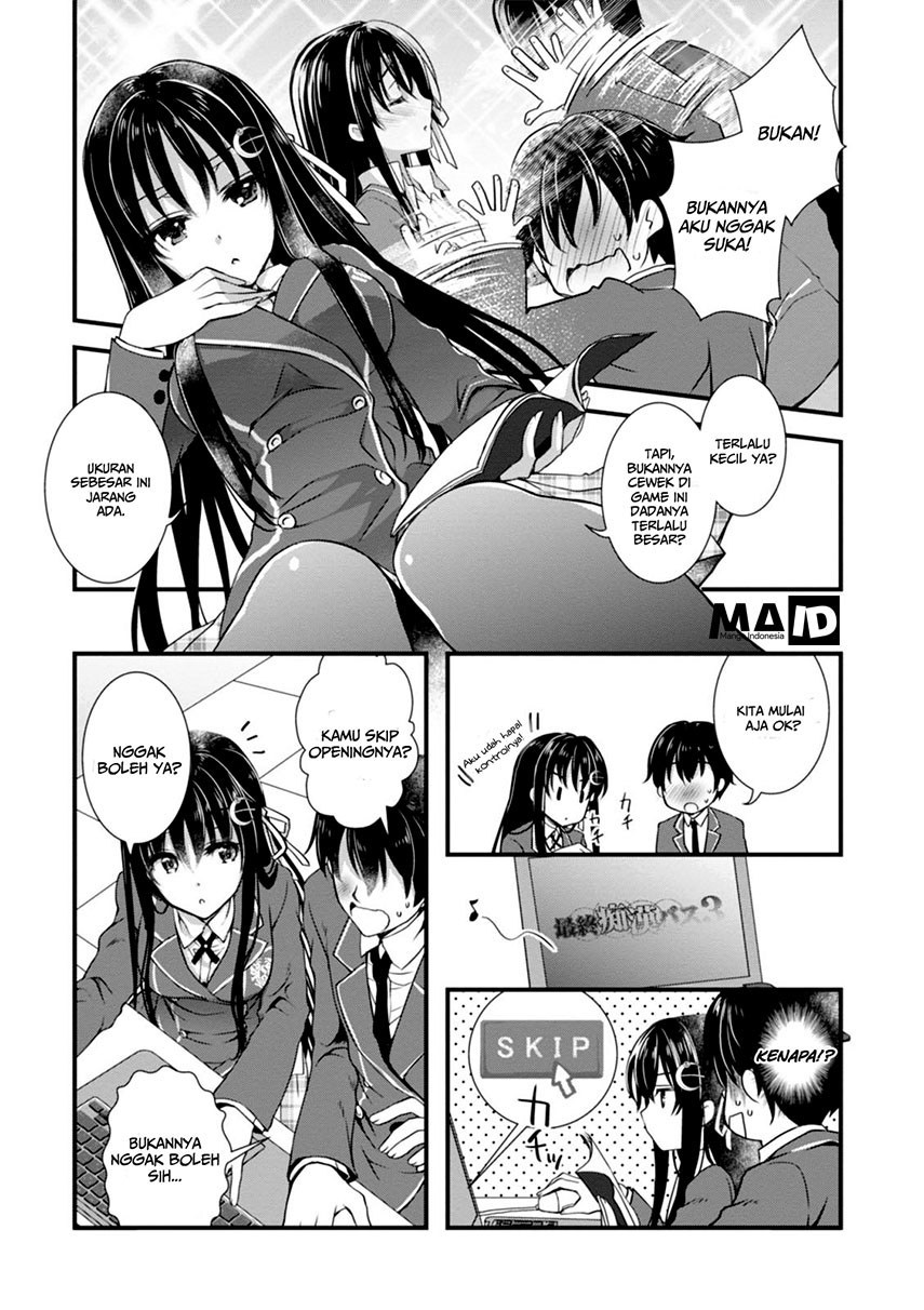 Hiota no Kanojo ga Ore no Motteru Eroge ni Kyoumi Shinshin Nanda ga…… chapter 3