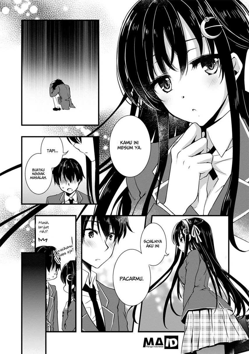 Hiota no Kanojo ga Ore no Motteru Eroge ni Kyoumi Shinshin Nanda ga…… chapter 3