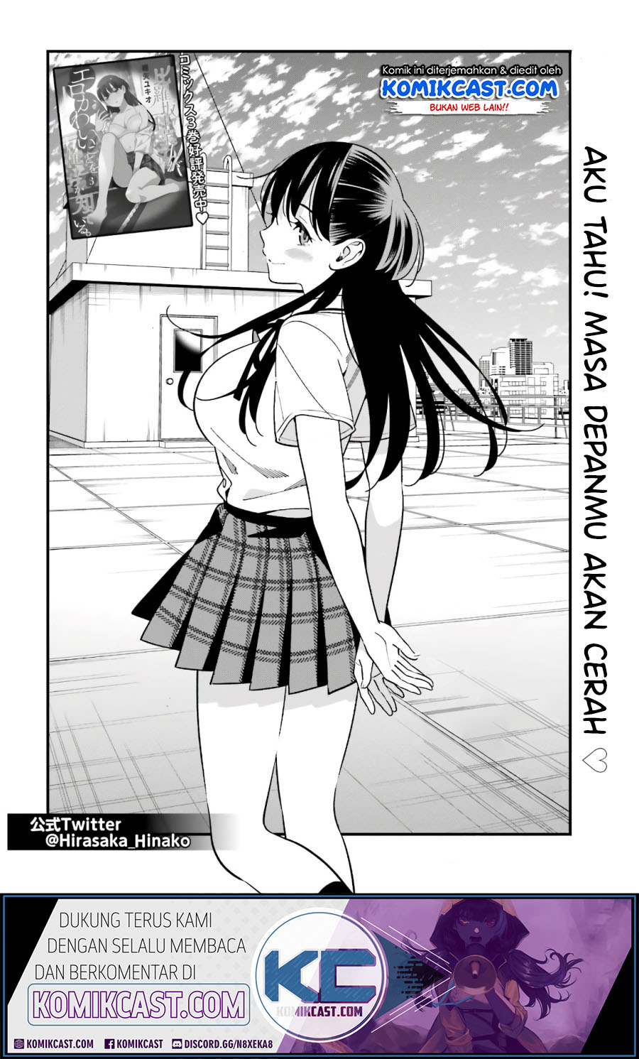 Hirasaka Hinako ga Ero Kawaii koto wo Ore dake ga Shitteiru Chapter 20 Bahasa Indonesia