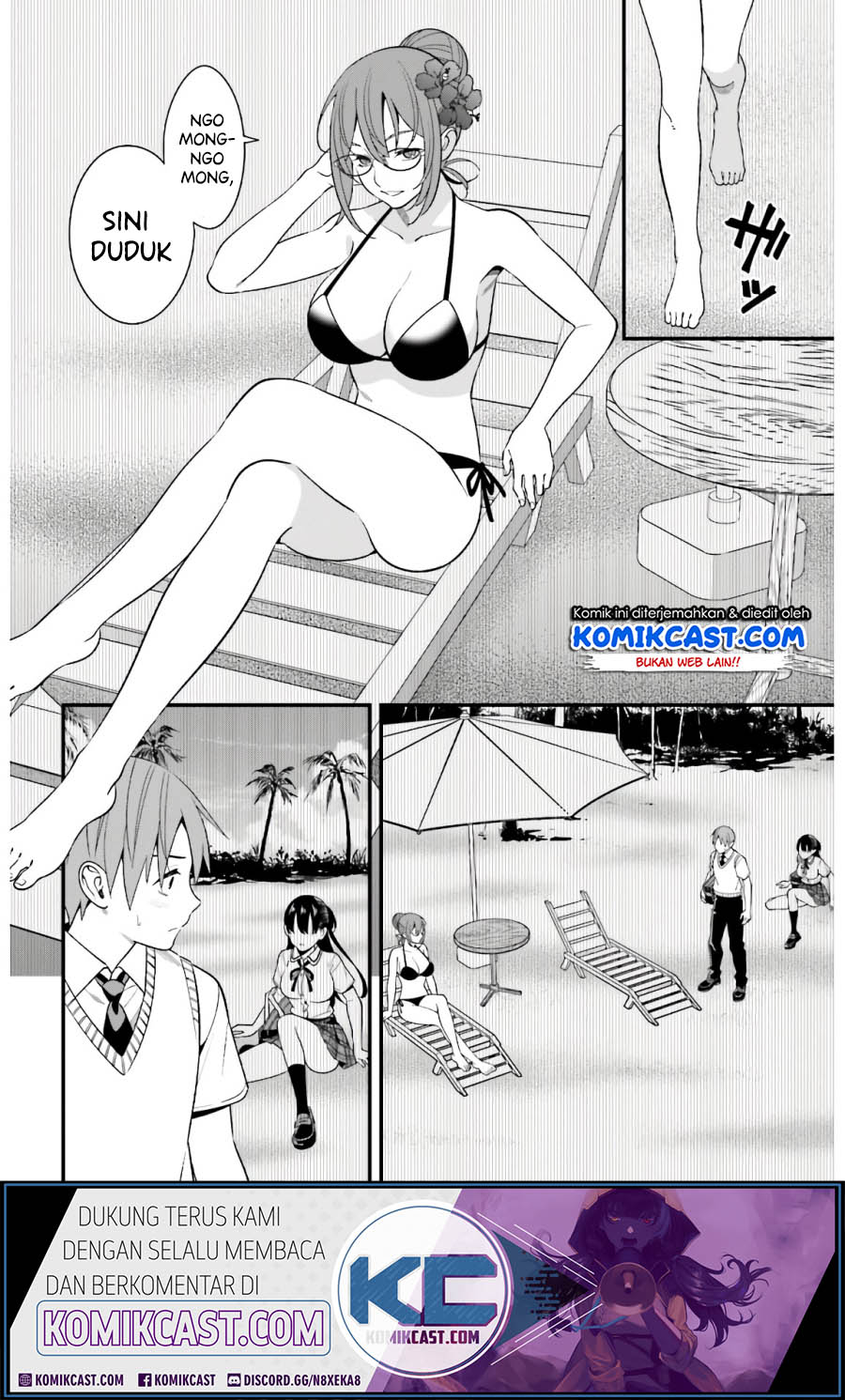 Hirasaka Hinako ga Ero Kawaii koto wo Ore dake ga Shitteiru Chapter 20 Bahasa Indonesia