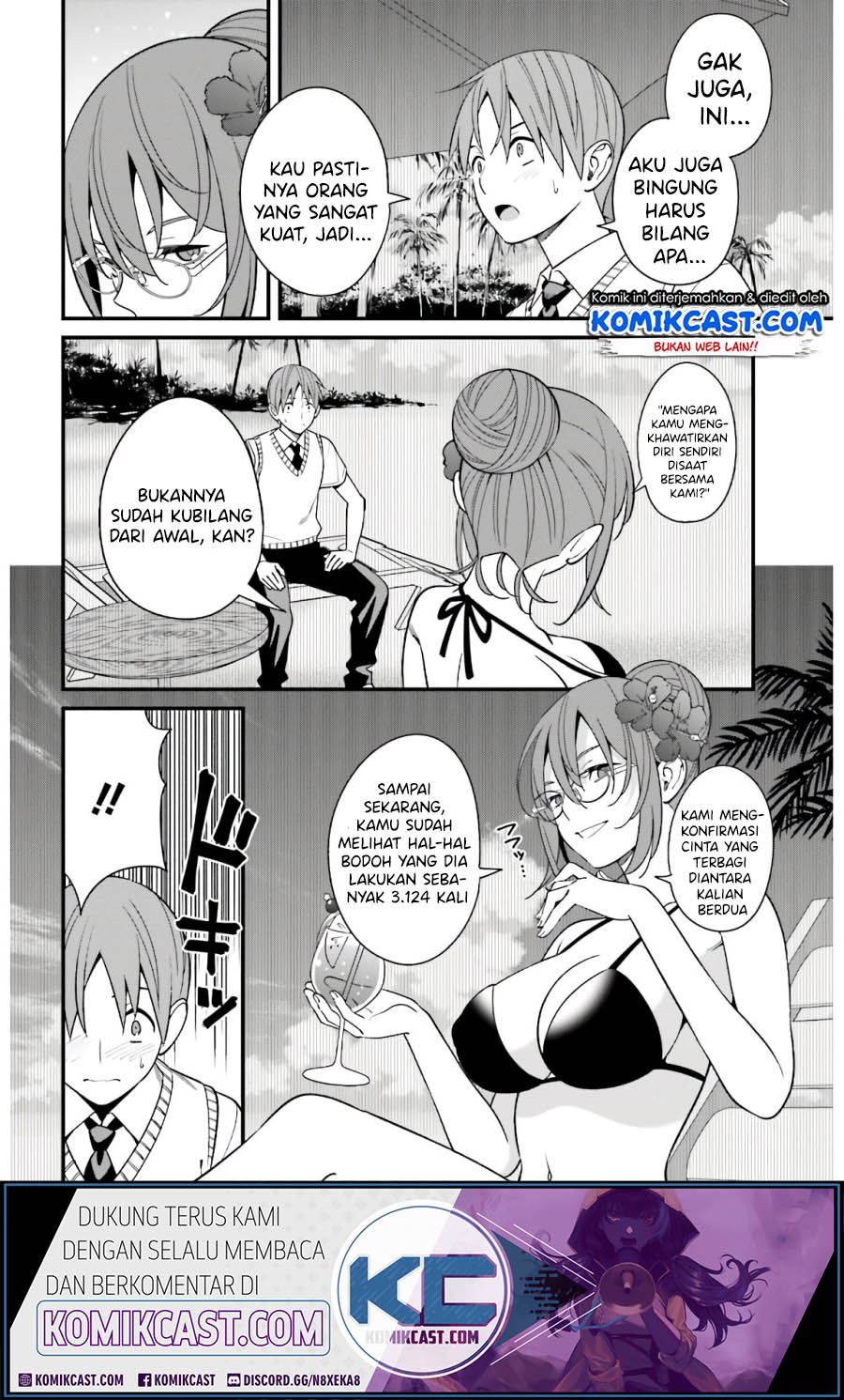Hirasaka Hinako ga Ero Kawaii koto wo Ore dake ga Shitteiru Chapter 20 Bahasa Indonesia