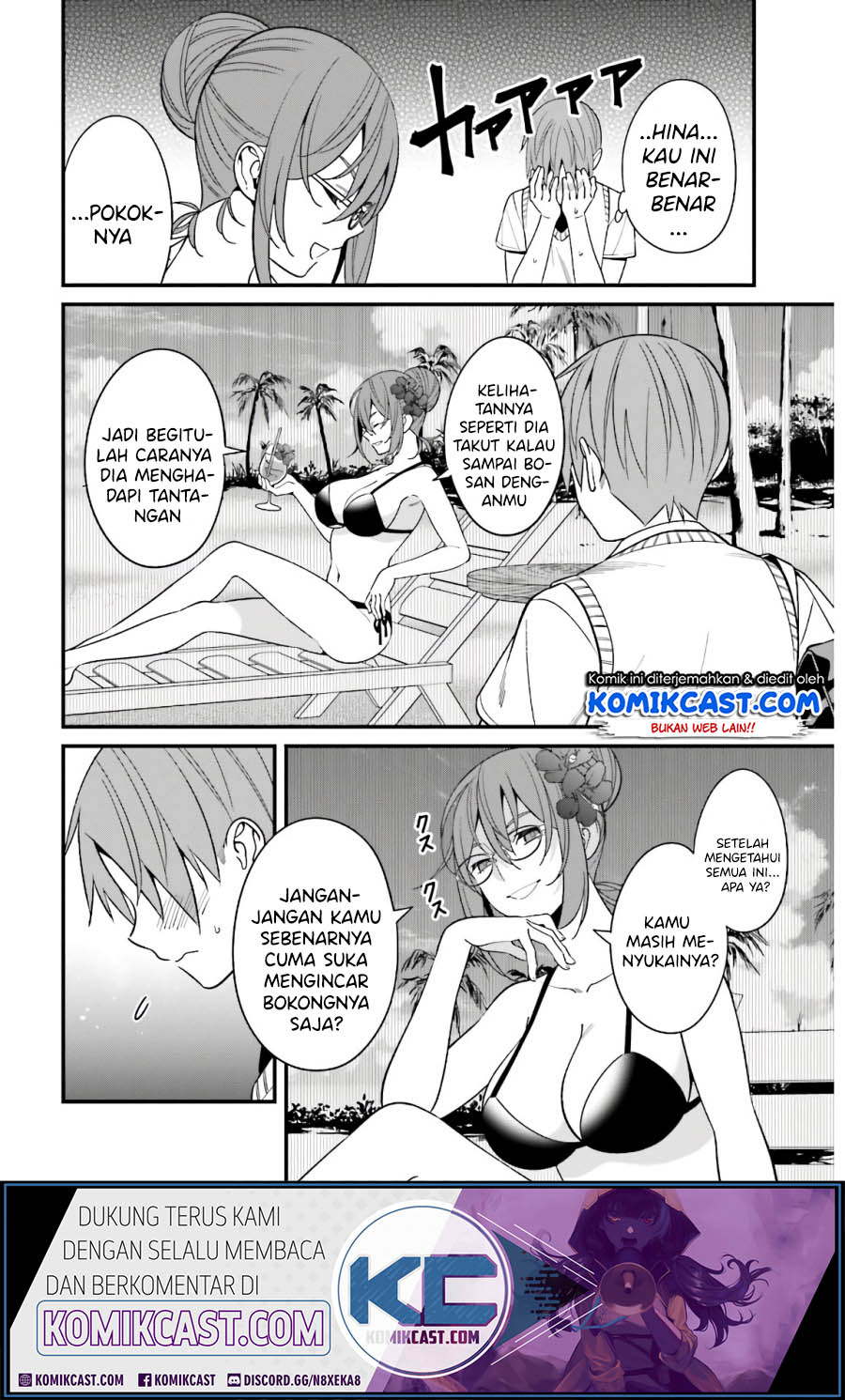 Hirasaka Hinako ga Ero Kawaii koto wo Ore dake ga Shitteiru Chapter 20 Bahasa Indonesia