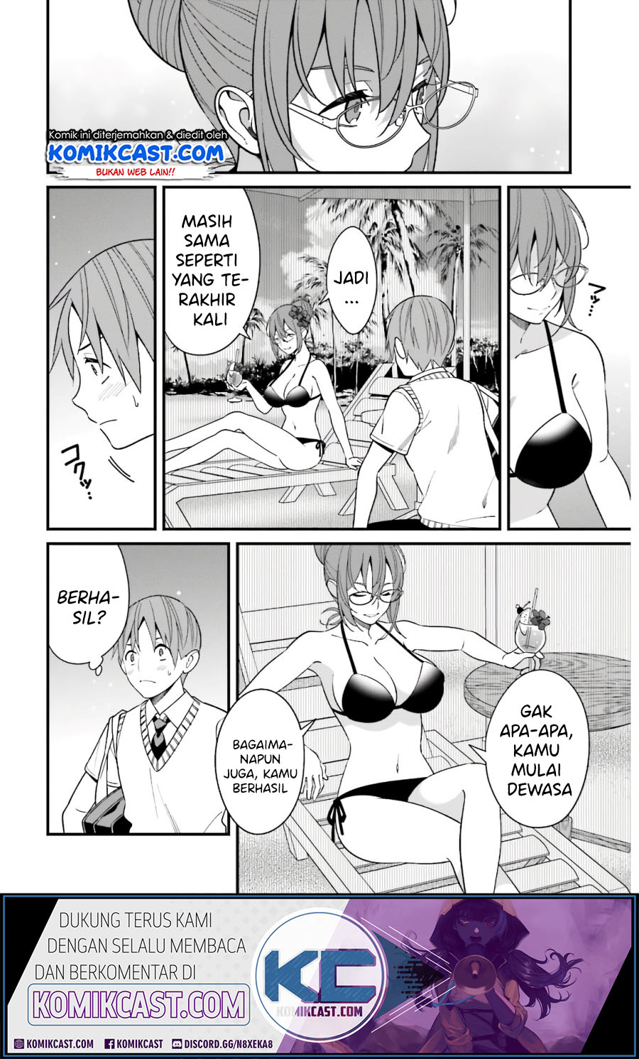 Hirasaka Hinako ga Ero Kawaii koto wo Ore dake ga Shitteiru Chapter 20 Bahasa Indonesia