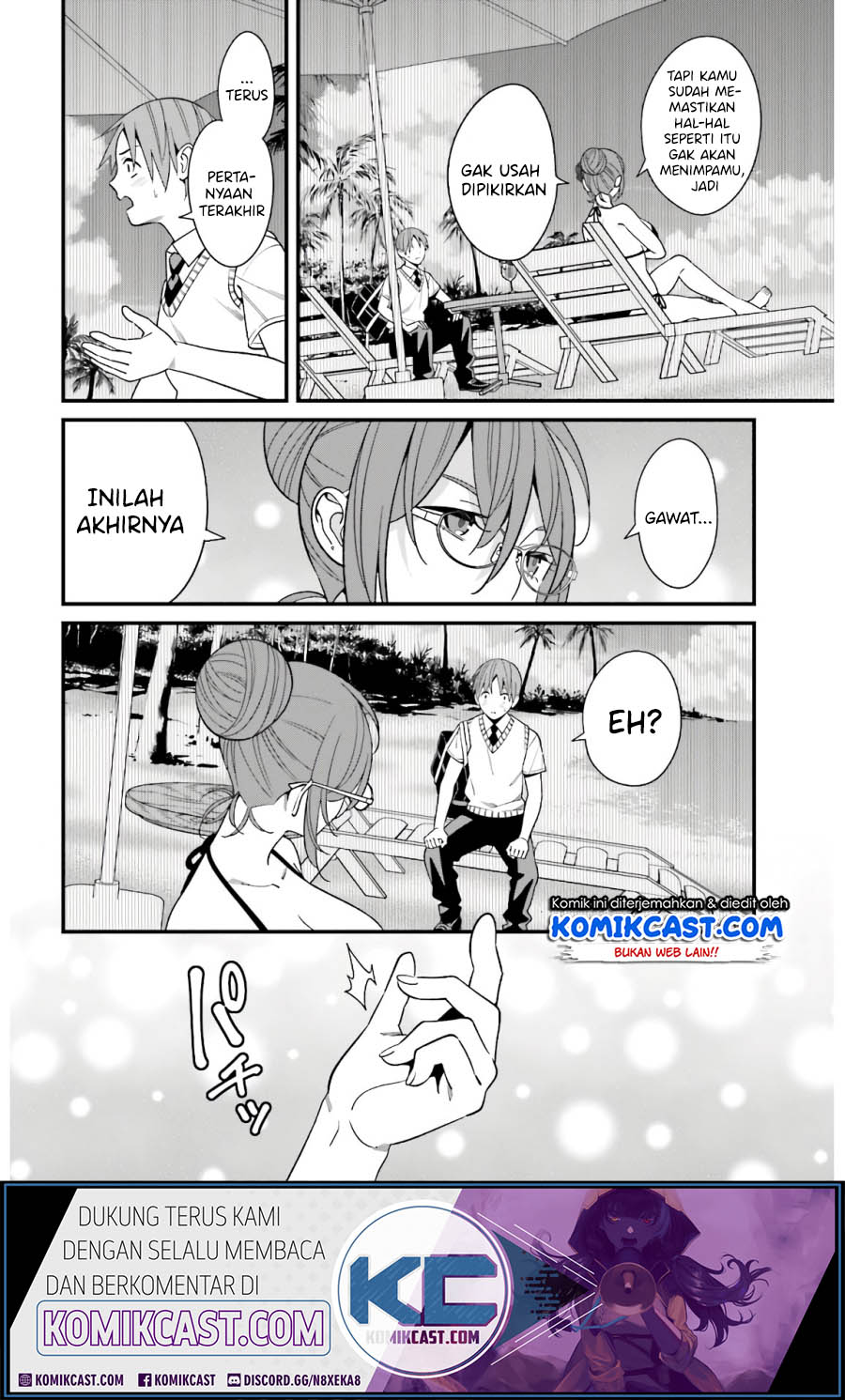 Hirasaka Hinako ga Ero Kawaii koto wo Ore dake ga Shitteiru Chapter 20 Bahasa Indonesia