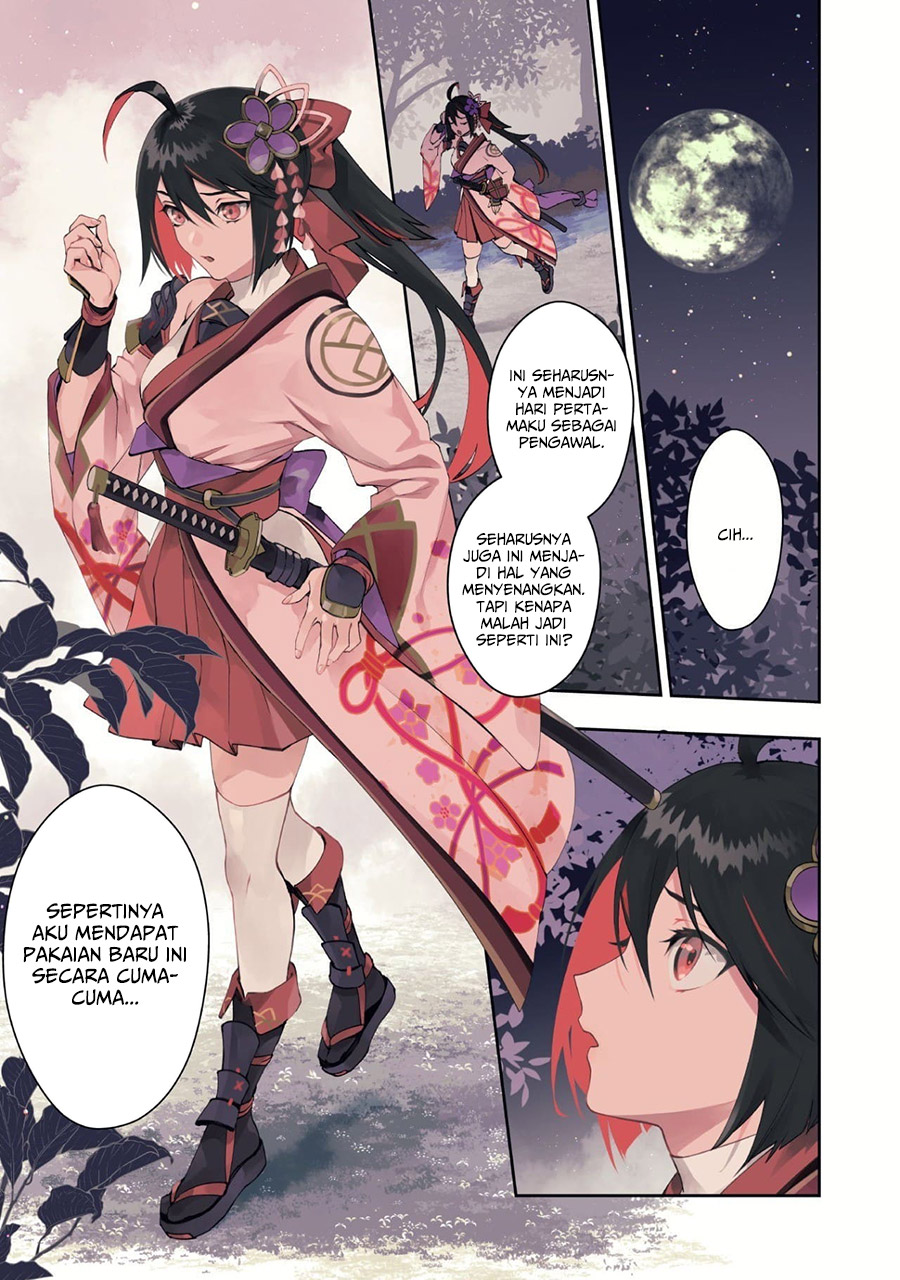 Hitokiri Shoujo Koushaku Reijou no Goei ni Naru chapter 1