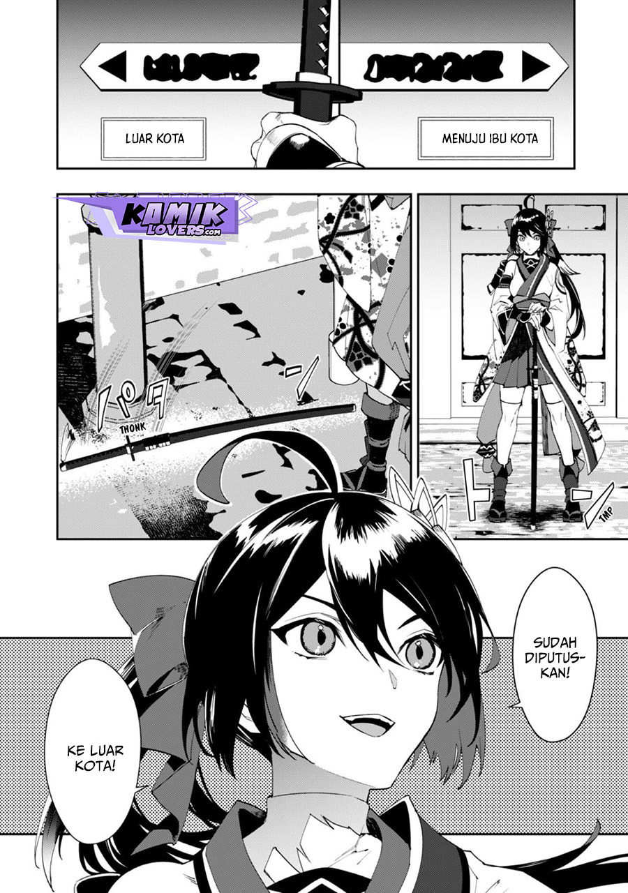 Hitokiri Shoujo Koushaku Reijou no Goei ni Naru chapter 1