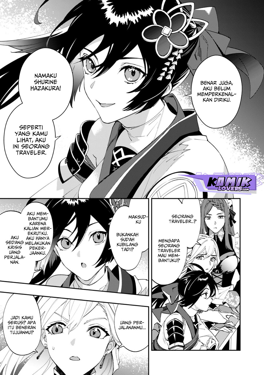 Hitokiri Shoujo Koushaku Reijou no Goei ni Naru chapter 1