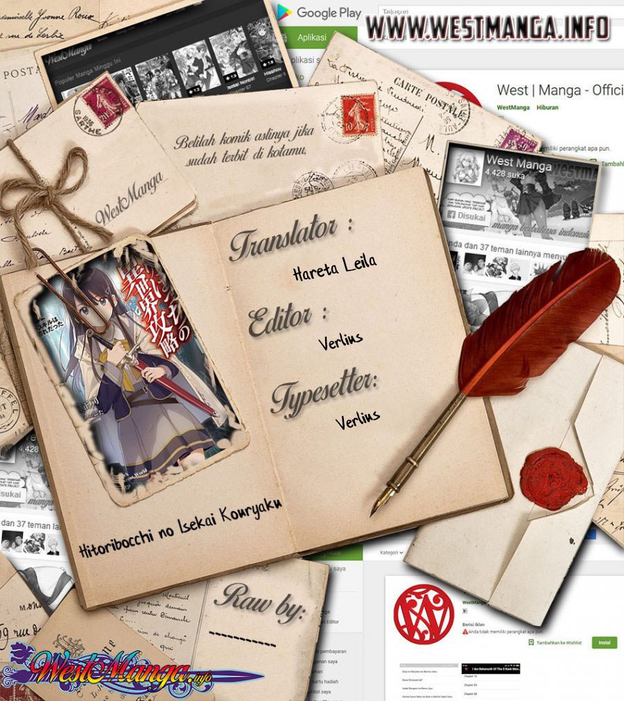 Hitoribocchi no Isekai Kouryaku Chapter 45 Bahasa Indonesia