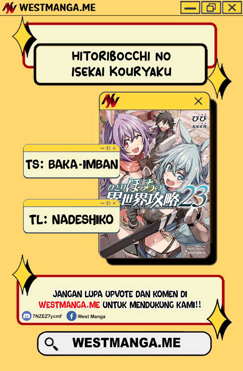 Dilarang COPAS - situs resmi www.mangacanblog.com - Komik hitoribocchi no isekai kouryaku 273 - chapter 273 274 Indonesia hitoribocchi no isekai kouryaku 273 - chapter 273 Terbaru 2|Baca Manga Komik Indonesia|Mangacan