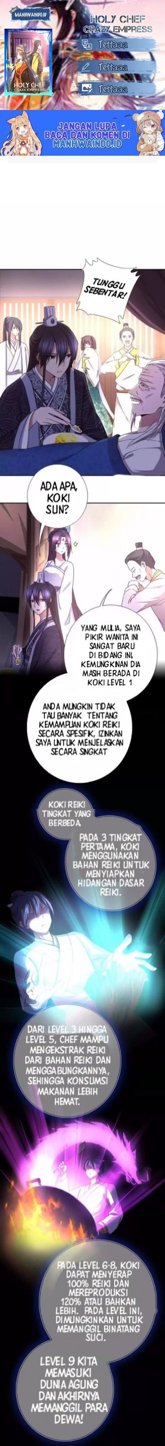 Holy Chef Crazy Empress Chapter 25 Bahasa Indonesia