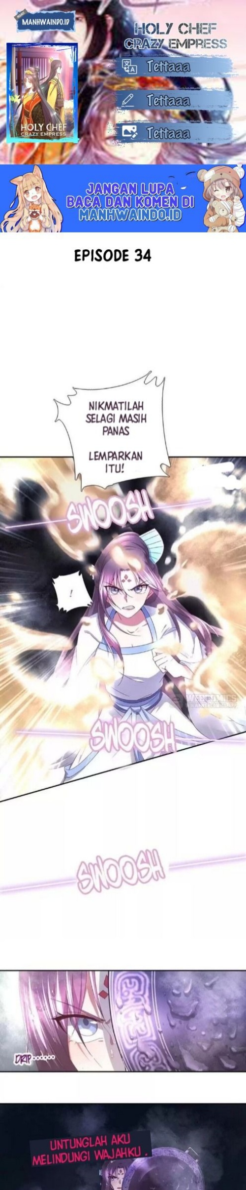 Holy Chef Crazy Empress Chapter 34 Bahasa Indonesia