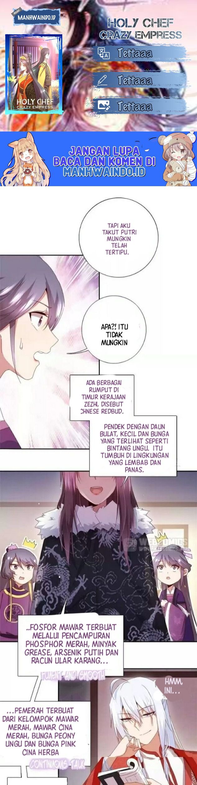 Holy Chef Crazy Empress Chapter 48 Bahasa Indonesia