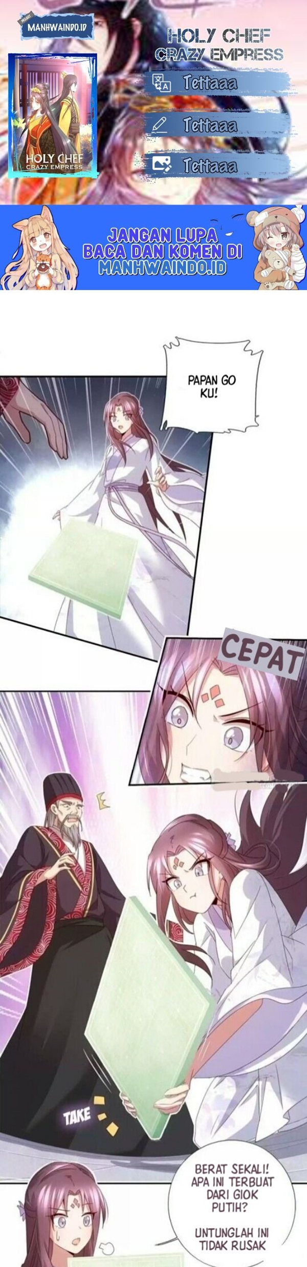 Holy Chef Crazy Empress Chapter 58 Bahasa Indonesia