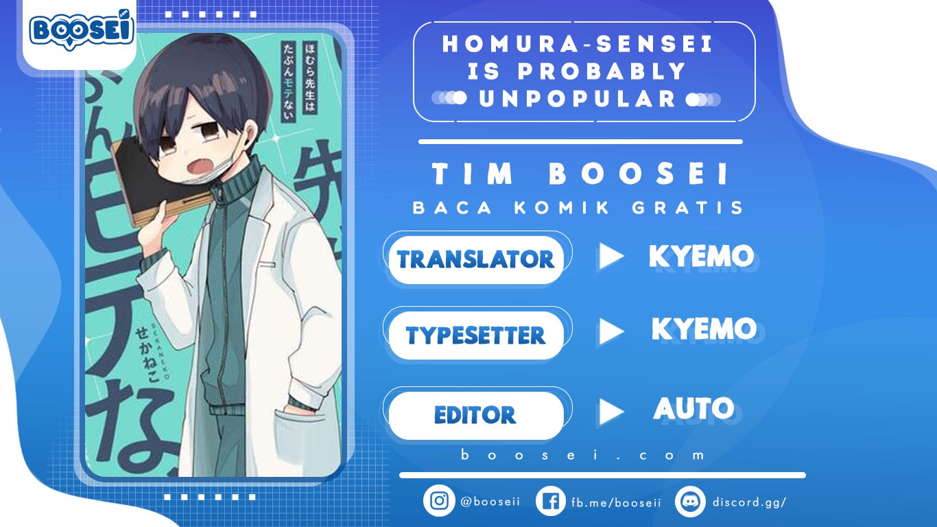 Homura-sensei wa Tabun Motenai Chapter 05 Bahasa Indonesia