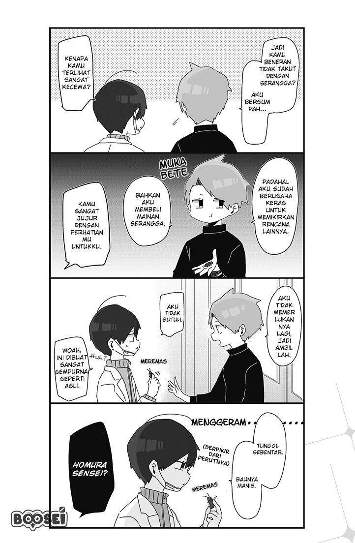 Homura-sensei wa Tabun Motenai Chapter 07 Bahasa Indonesia