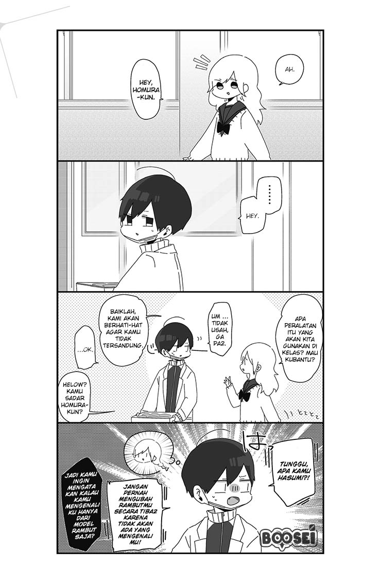 Homura-sensei wa Tabun Motenai Chapter 09 Bahasa Indonesia